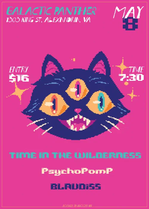 Poster for May 8, 2026